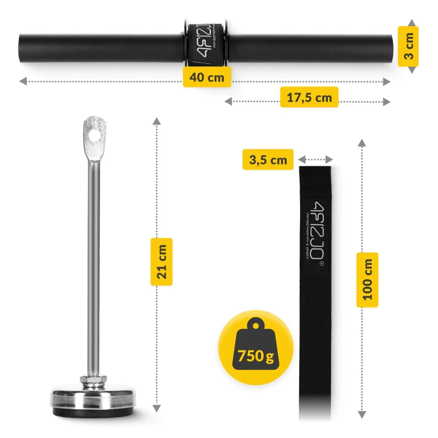 Wrist Roller – underarmstrener med tau og vektfeste – bilde 4 av 7