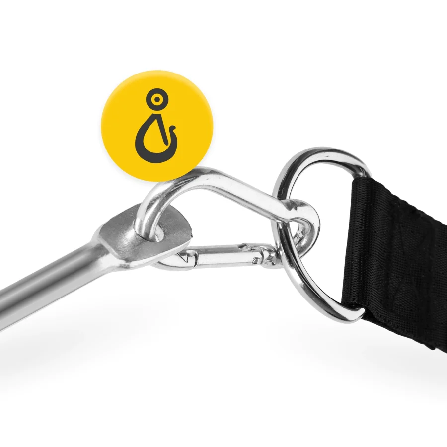 Wrist Roller – underarmstrener med tau og vektfeste – bilde 6 av 7