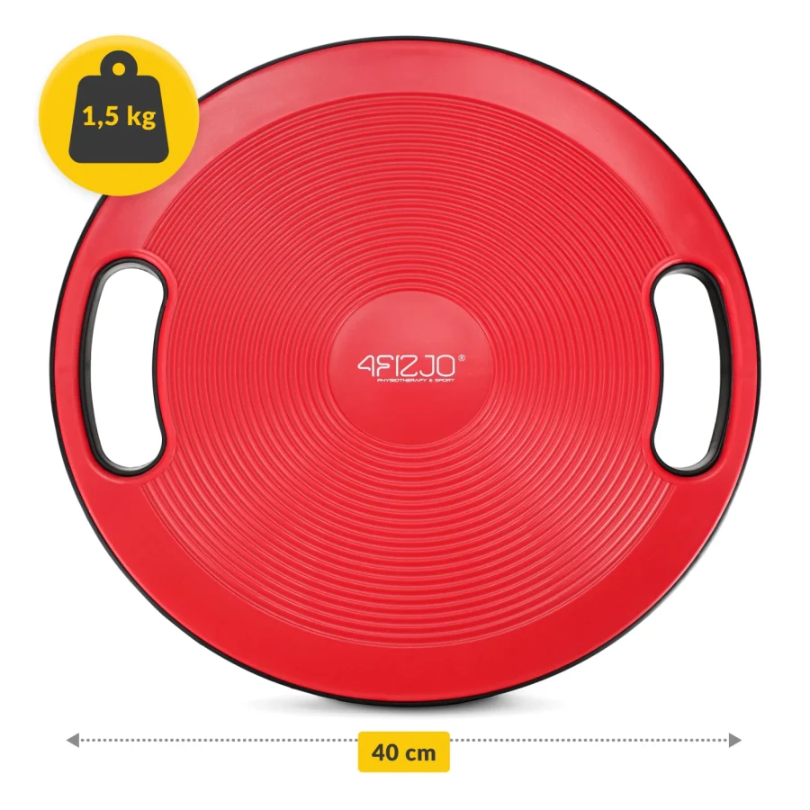 Balansepute Balance Disc – rød – bilde 2 av 8