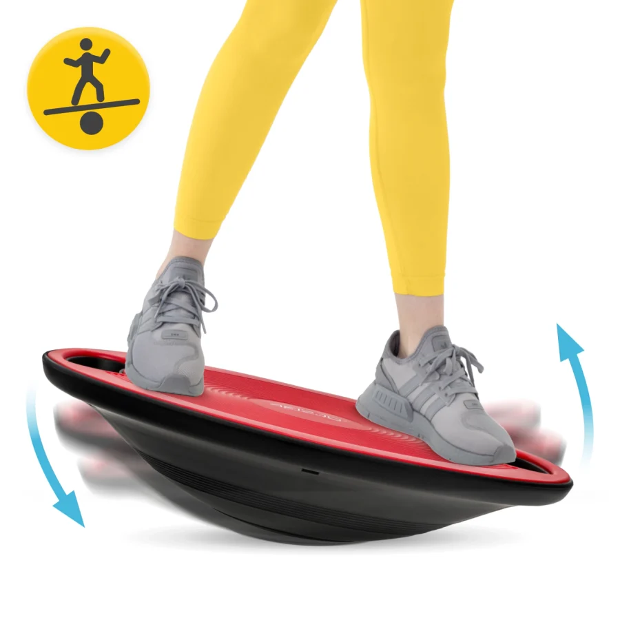 Balansepute Balance Disc – rød – bilde 3 av 8