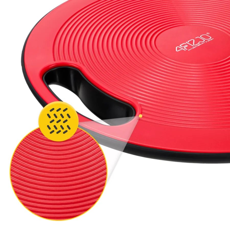 Balansepute Balance Disc – rød – bilde 5 av 8