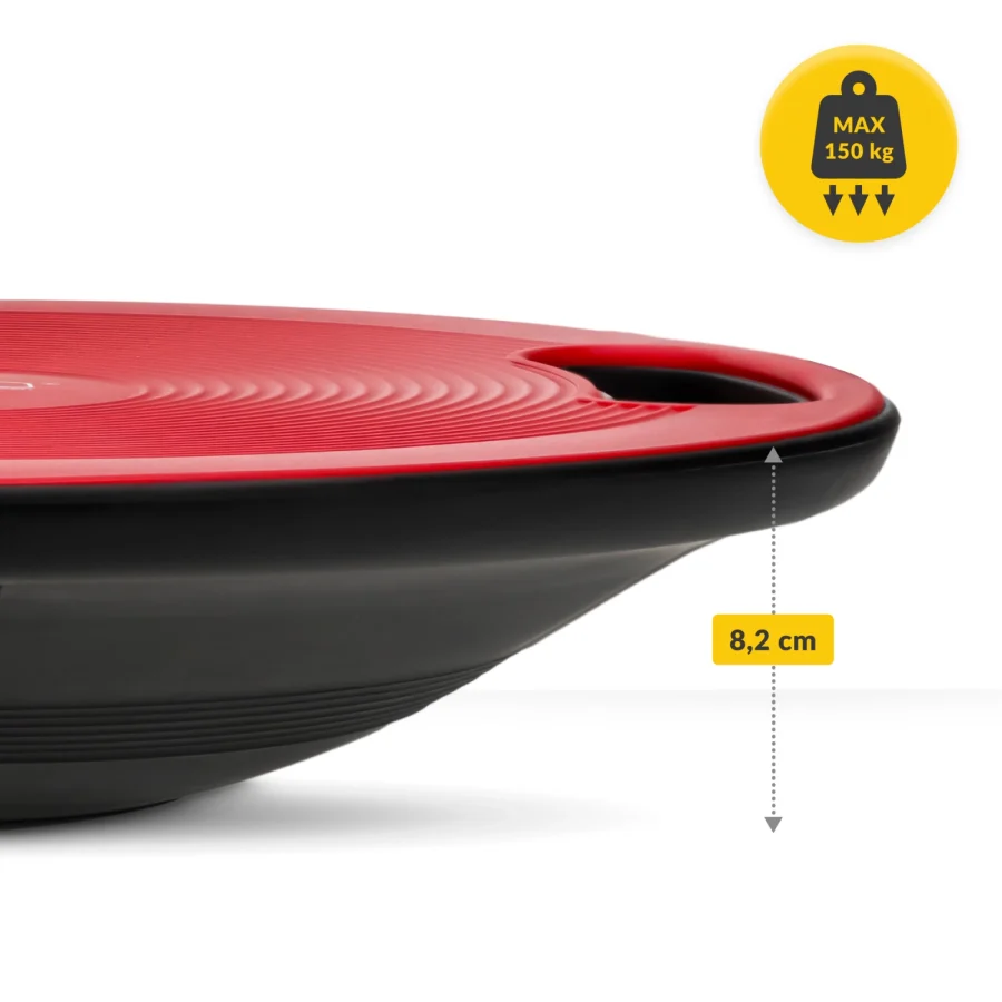 Balansepute Balance Disc – rød – bilde 7 av 8
