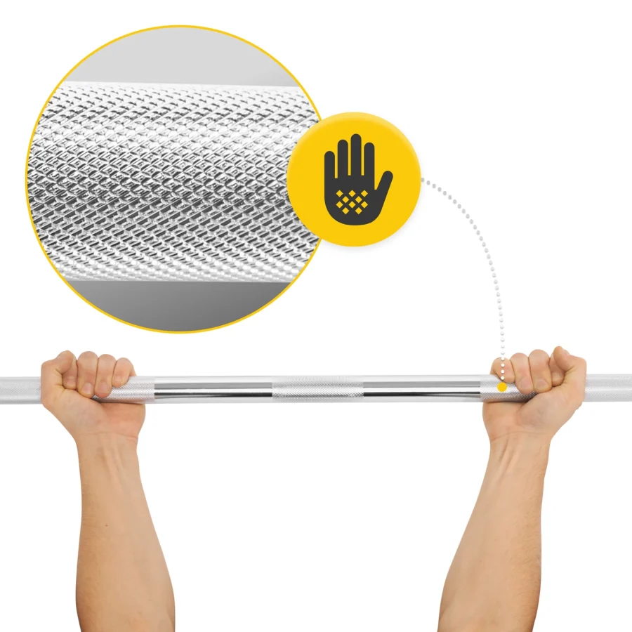 Olympisk vektstang 220 cm – 15 kg, Ø 50 mm – bilde 3 av 7