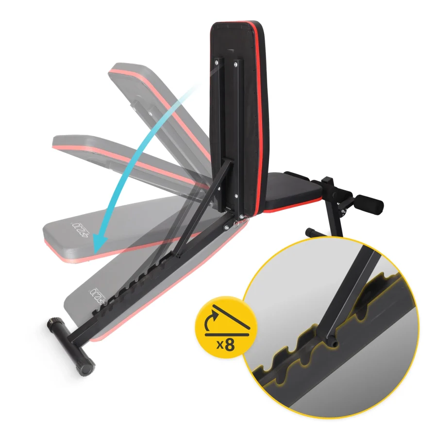 Justerbar treningsbenk barbell benk – bilde 3 av 7