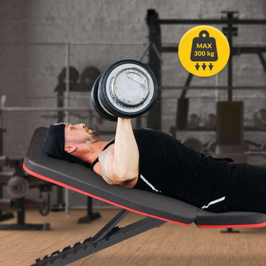 Justerbar treningsbenk barbell benk – bilde 5 av 7