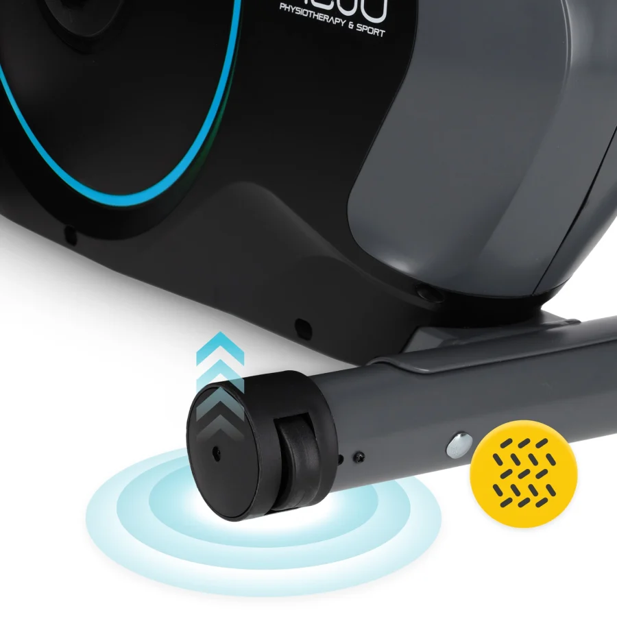 Evo+ blå magnetisk treningssykkel – bilde 7 av 8