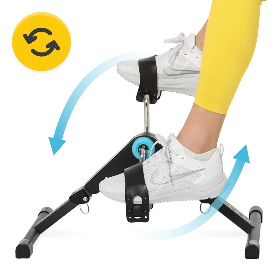 Mini pedaltrener for armer og ben – svart – bilde 3 av 8