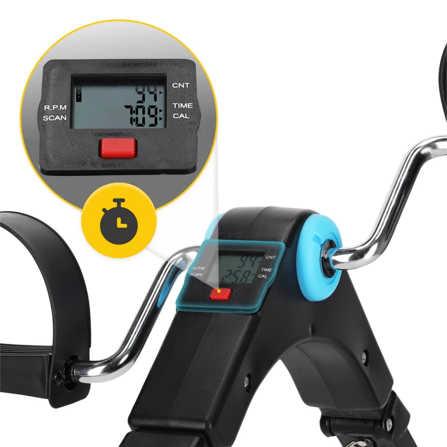 Mini pedaltrener for armer og ben – svart – bilde 5 av 8