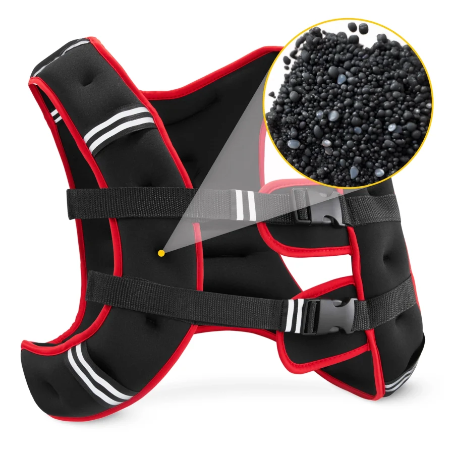 Vektvest 10 kg – neopren med justerbare stropper – bilde 6 av 8