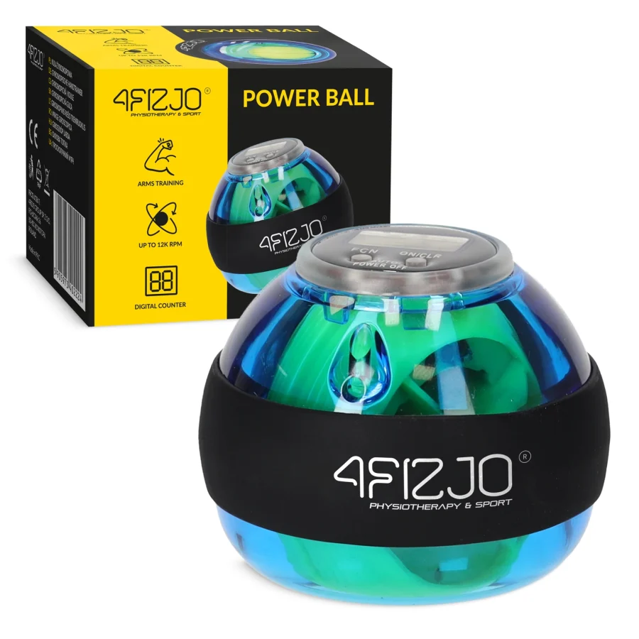 Gyroskopisk håndtrener Powerball med teller – bilde 1 av 7