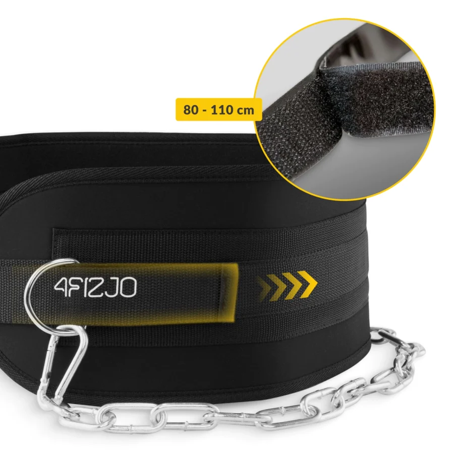 Dipbelte med kjede – 80 cm for ekstra belastning – bilde 3 av 6