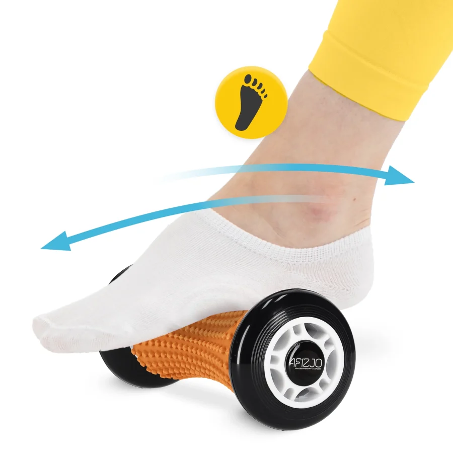Spike Roller med knotter 17 cm – oransje – bilde 4 av 7