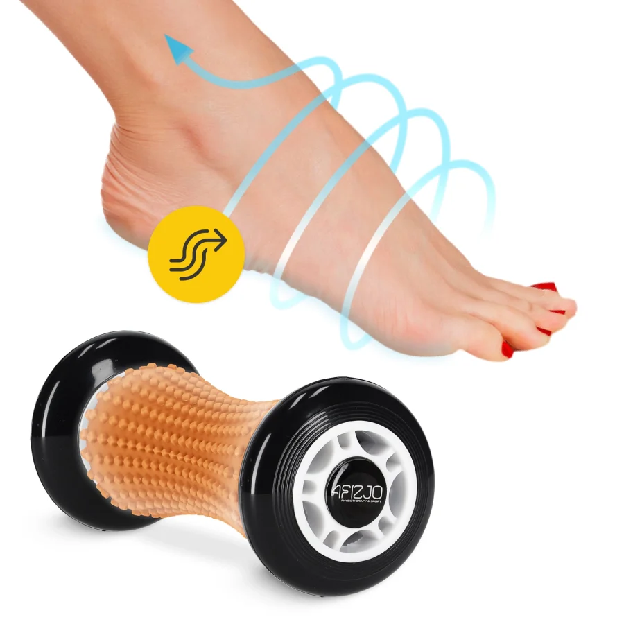 Spike Roller med knotter 17 cm – oransje – bilde 6 av 7
