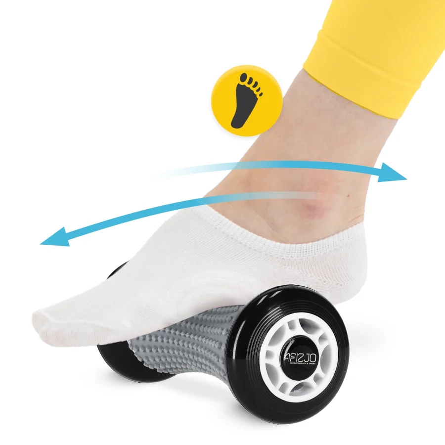 Spike Roller med knotter 17 cm – grå – bilde 3 av 7