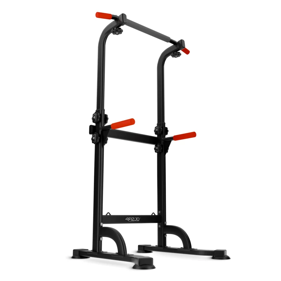 Multifunksjonell pullup-stasjon – frittstående, 150 kg – bilde 1 av 8