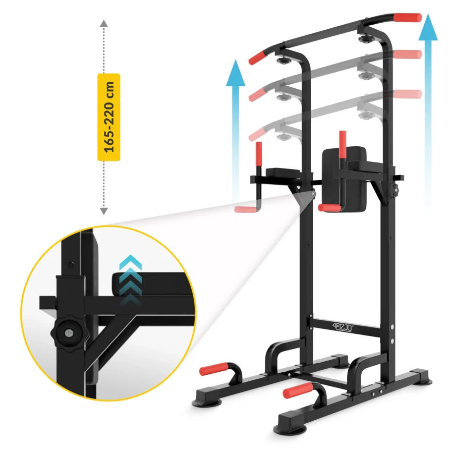 Multifunksjonell treningsstasjon PRO – pull-ups og dips – bilde 3 av 8