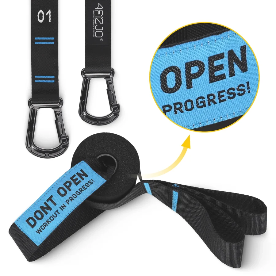 Blå turnringer for Pull-Ups – bilde 6 av 8