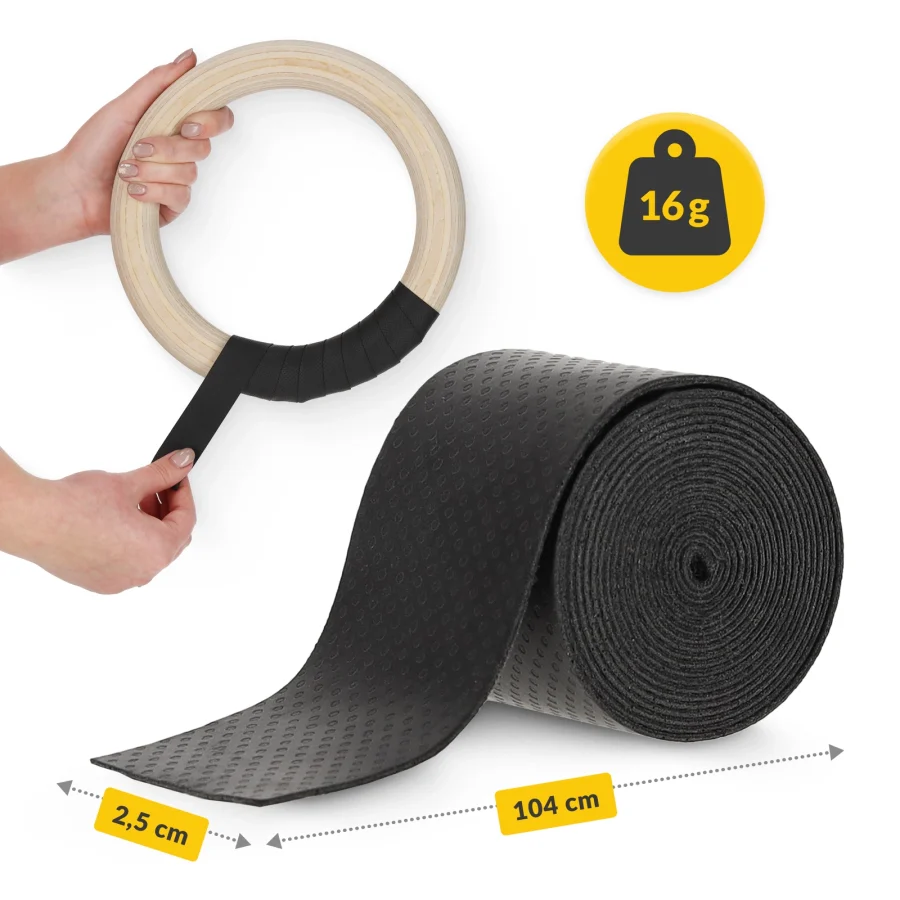 Greptape til turnringer – 104 × 2,5 cm, svart – bilde 2 av 8