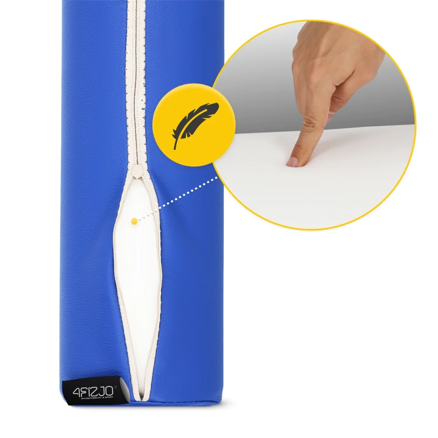 Massasjerulle med skumfyll 30 × 10 cm – blå – bilde 2 av 6