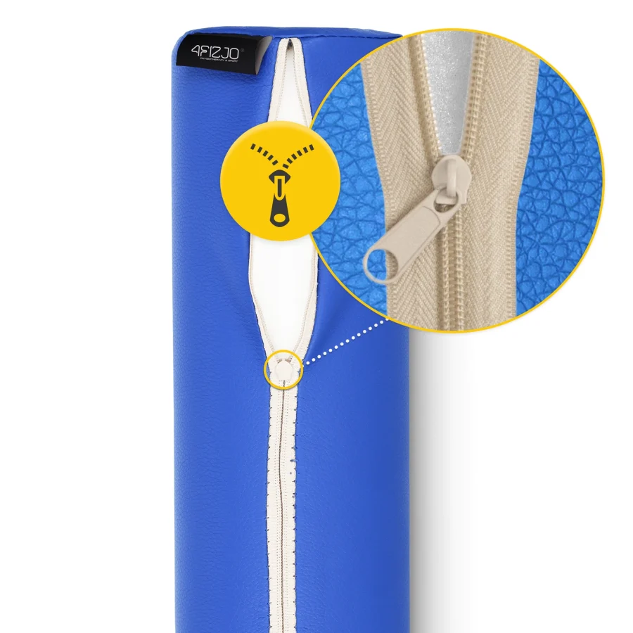 Massasjerulle med skumfyll 30 × 10 cm – blå – bilde 4 av 6