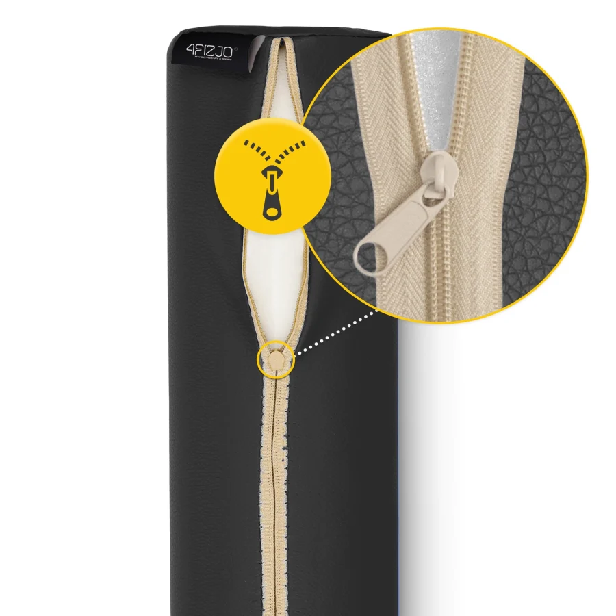 Massasjerulle med skumfyll 30 × 10 cm – svart – bilde 4 av 6