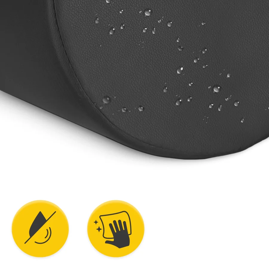 Massasjerulle med skumfyll 30 × 10 cm – svart – bilde 6 av 6