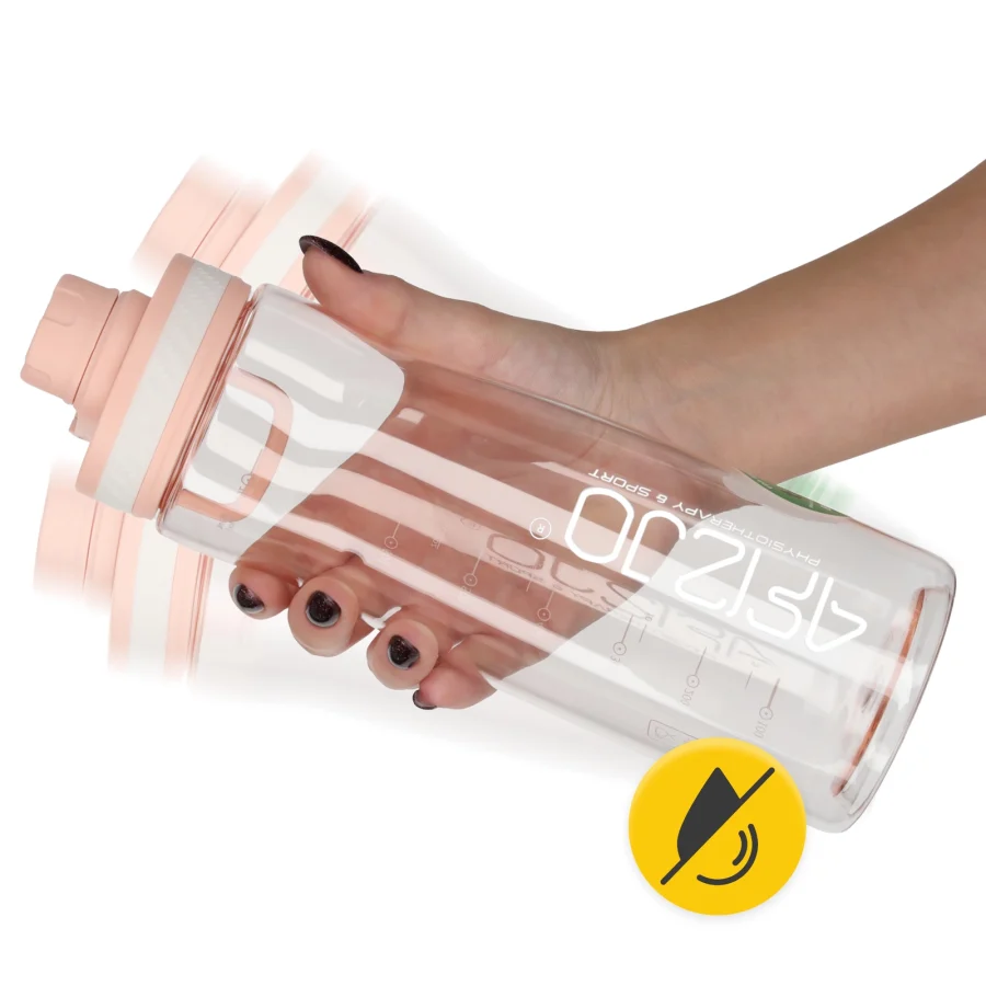 850 ml rosa sportsvannflaske – bilde 5 av 8