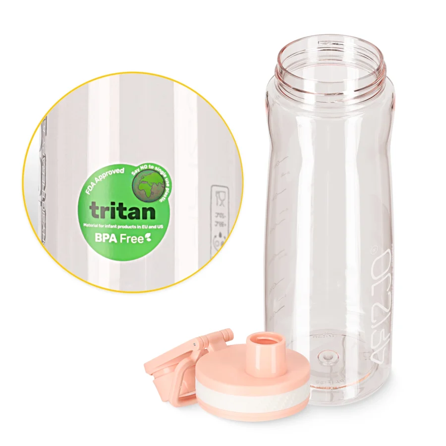 850 ml rosa sportsvannflaske – bilde 6 av 8