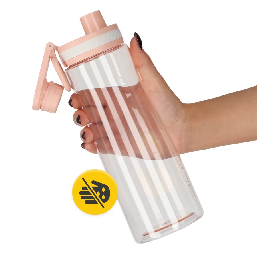 850 ml rosa sportsvannflaske – bilde 7 av 8