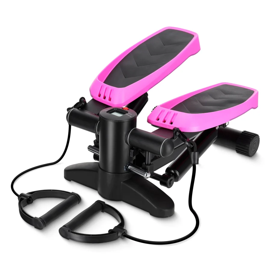 Ministepper EVO med treningsstrikker – rosa – bilde 1 av 7