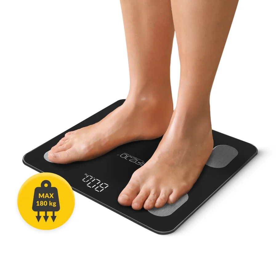 Digital badevekt med kroppsanalyse LITE – 180 kg – bilde 2 av 7
