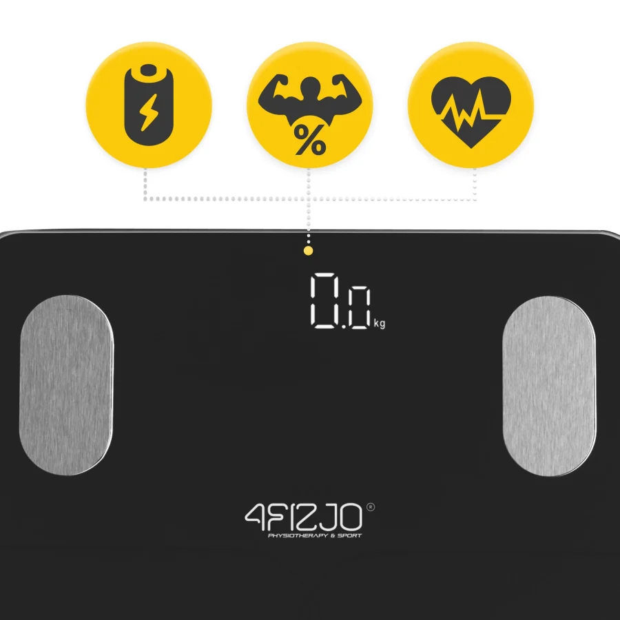 Digital badevekt med kroppsanalyse LITE – 180 kg – bilde 3 av 7