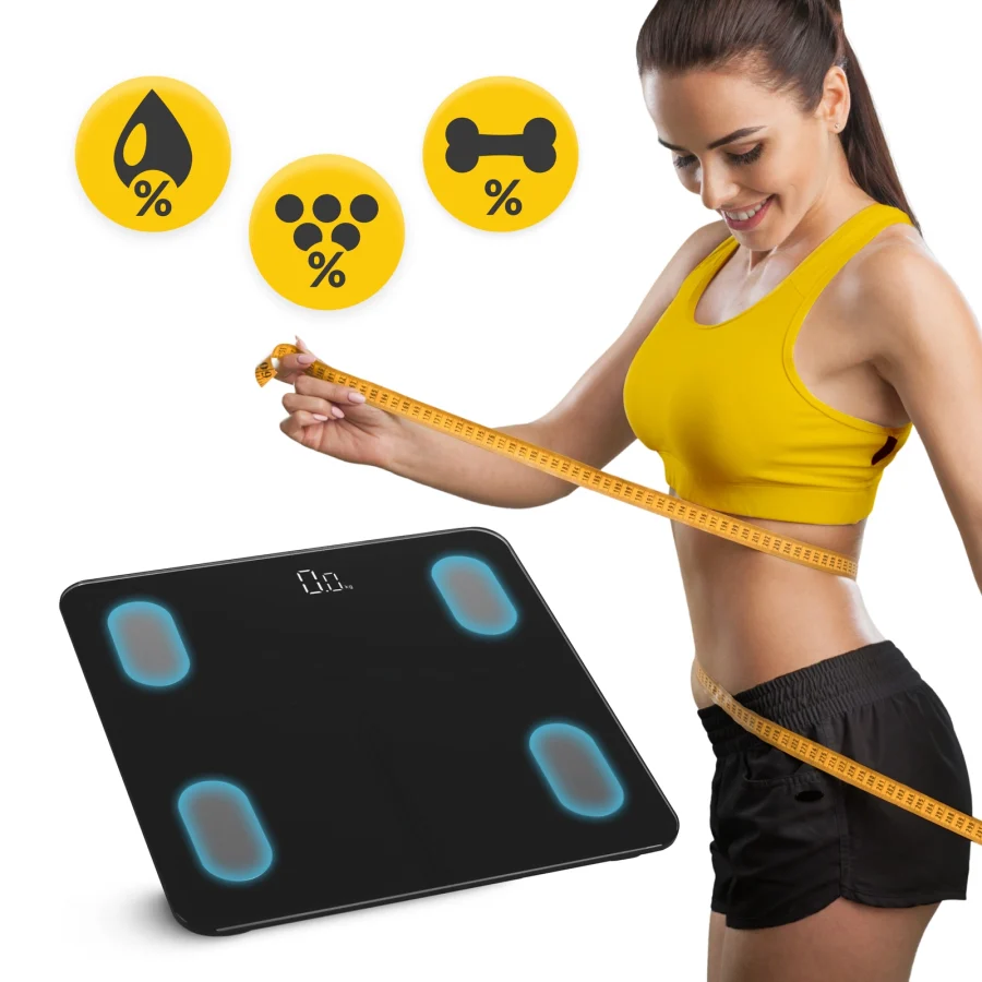 Digital badevekt med kroppsanalyse LITE – 180 kg – bilde 5 av 7