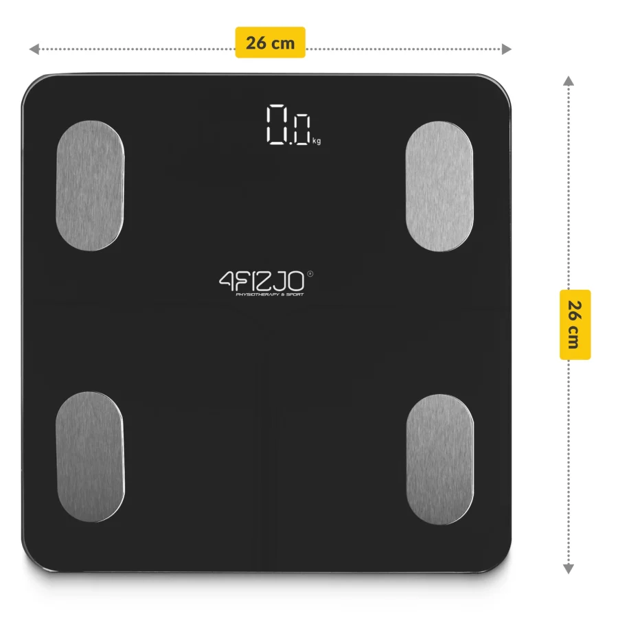 Digital badevekt med kroppsanalyse LITE – 180 kg – bilde 6 av 7