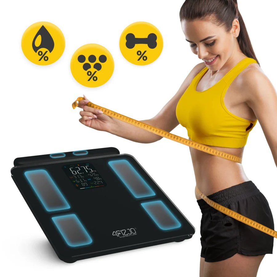 Digital badevekt med kroppsanalyse ULTRA – 180 kg – bilde 6 av 8