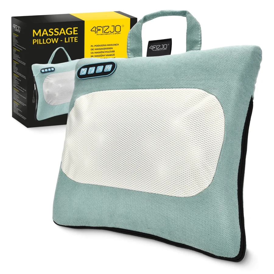 Shiatsu massasjepute LITE – med varme, grønn – bilde 1 av 8