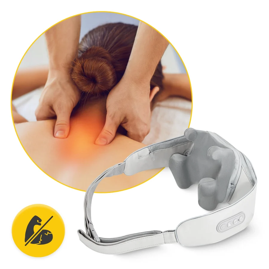 Shiatsu EVO+ nakkemassasje med varmefunksjon – bilde 4 av 8