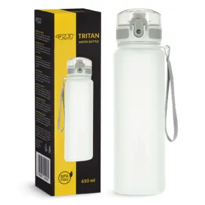 650 Ml Sportsvannflaske Grå