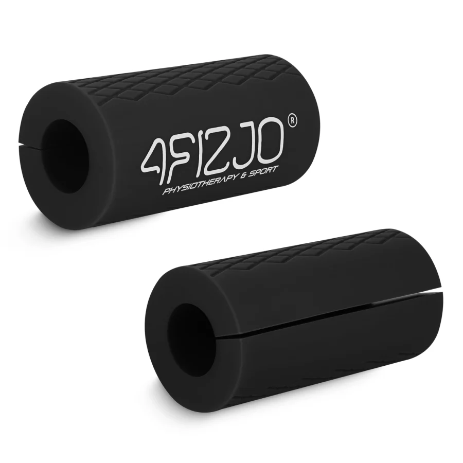 Fat grips silikongrep til vektstang – 2 stk., svart – bilde 7 av 8