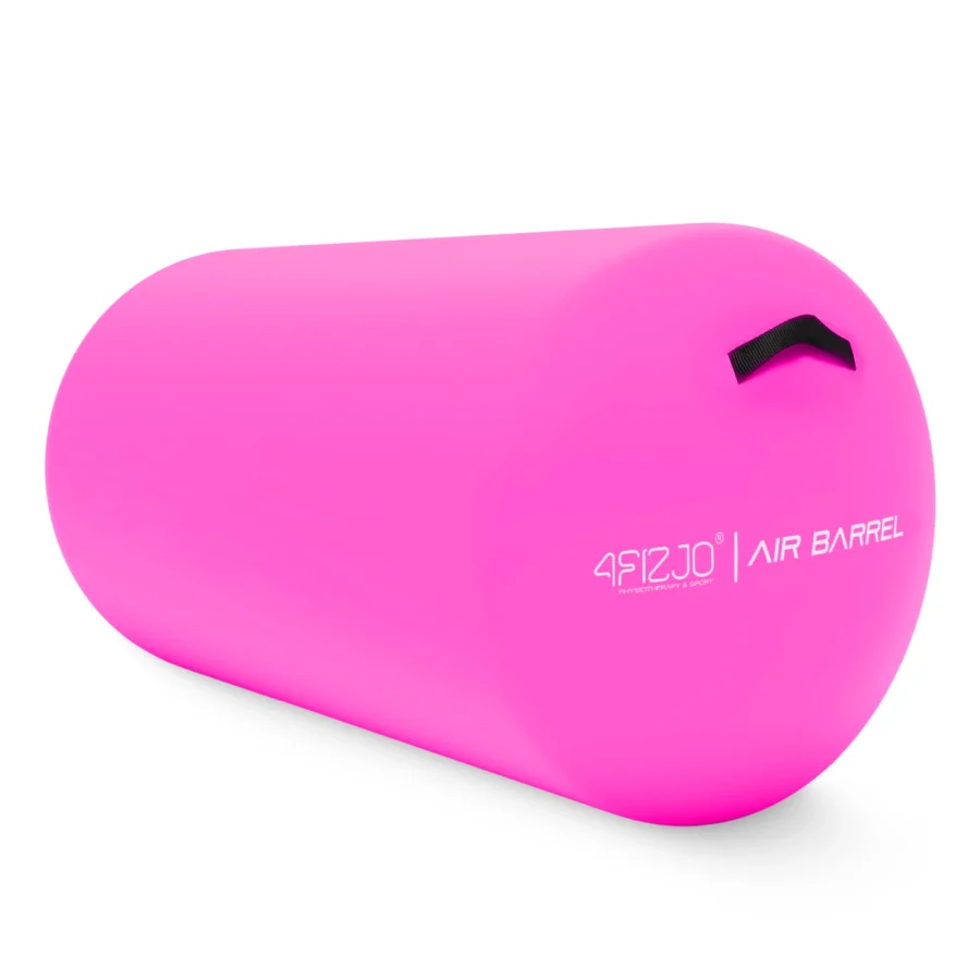 Oppblåsbar turnrulle Air barrel 75 cm rosa – bilde 1 av 8