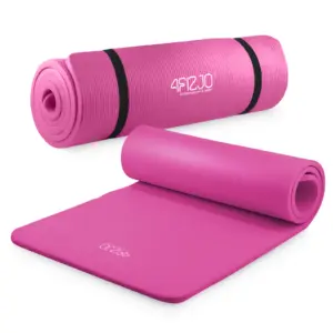 Nbr Fitness Og Yogamatte 1 Cm Rosa