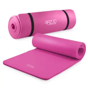 Nbr Fitness Og Yogamatte 15 Cm Rosa