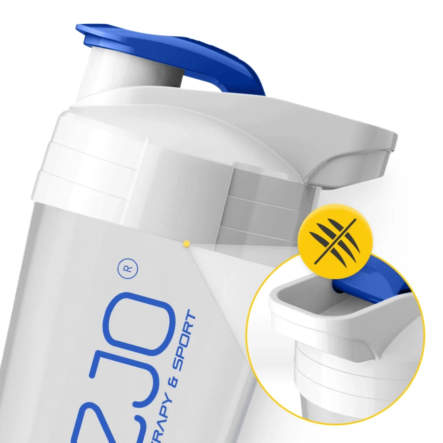 Sportsshaker ULTRA 700 ml – hvit/blå – bilde 6 av 8