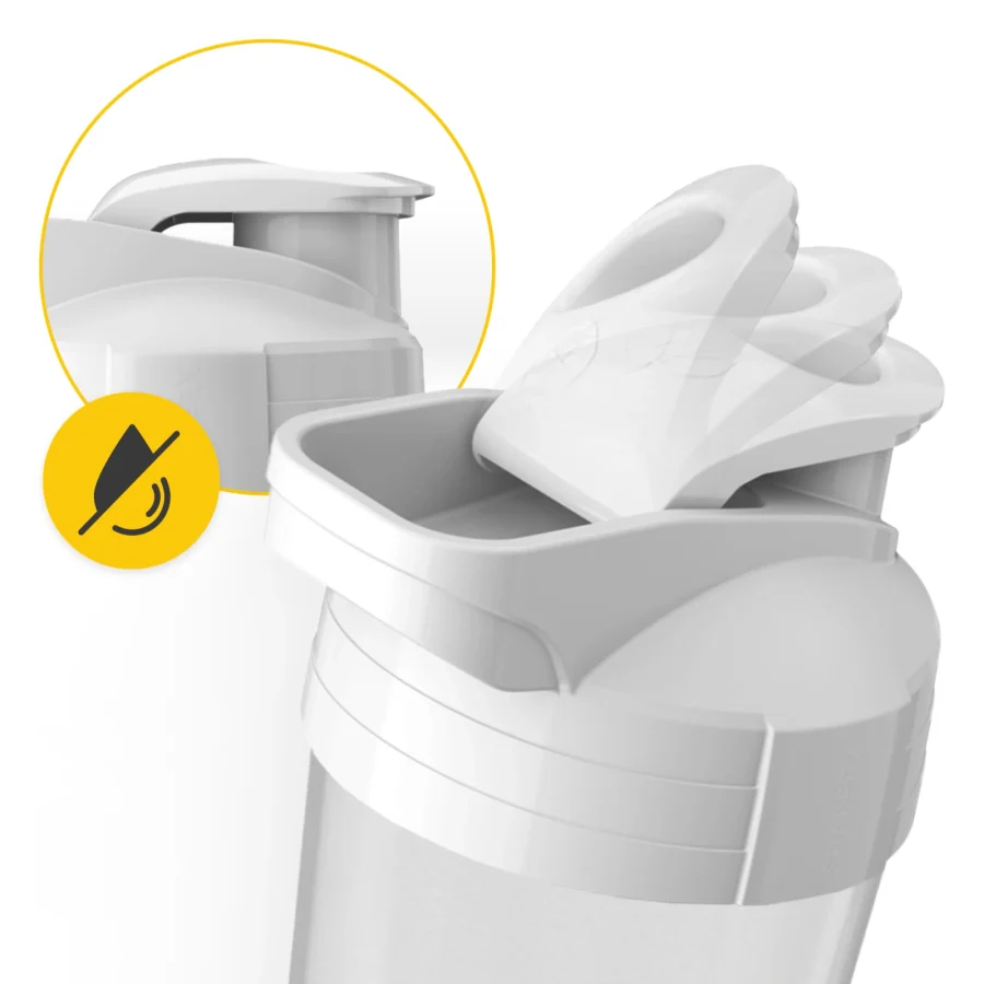 Sportsshaker ULTRA 700 ml – hvit – bilde 4 av 8