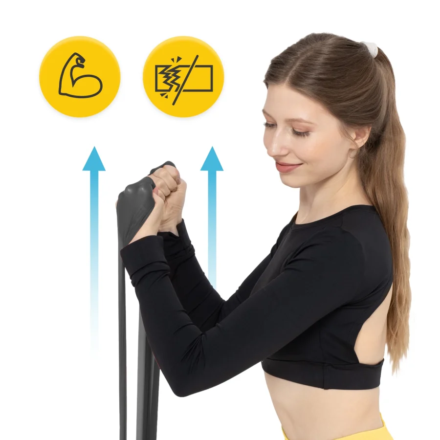 FLAT BAND treningsstrikk – sett med 5 nivåer, 2 m – bilde 3 av 8