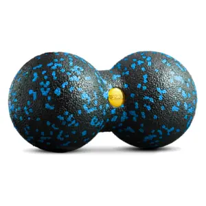 Dobbel Epp Massasjeball 8 Cm Blå