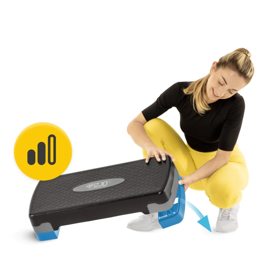 Aerobic stepper standard 2-Trinns blå – bilde 2 av 8