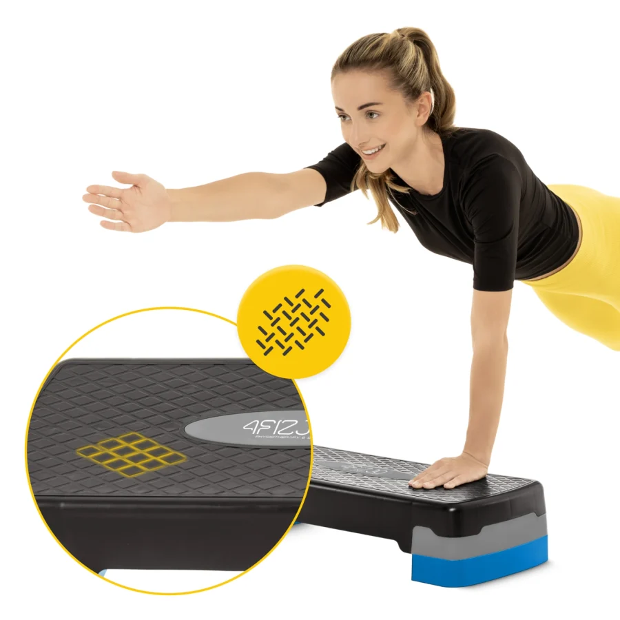 Aerobic stepper standard 2-Trinns blå – bilde 8 av 8