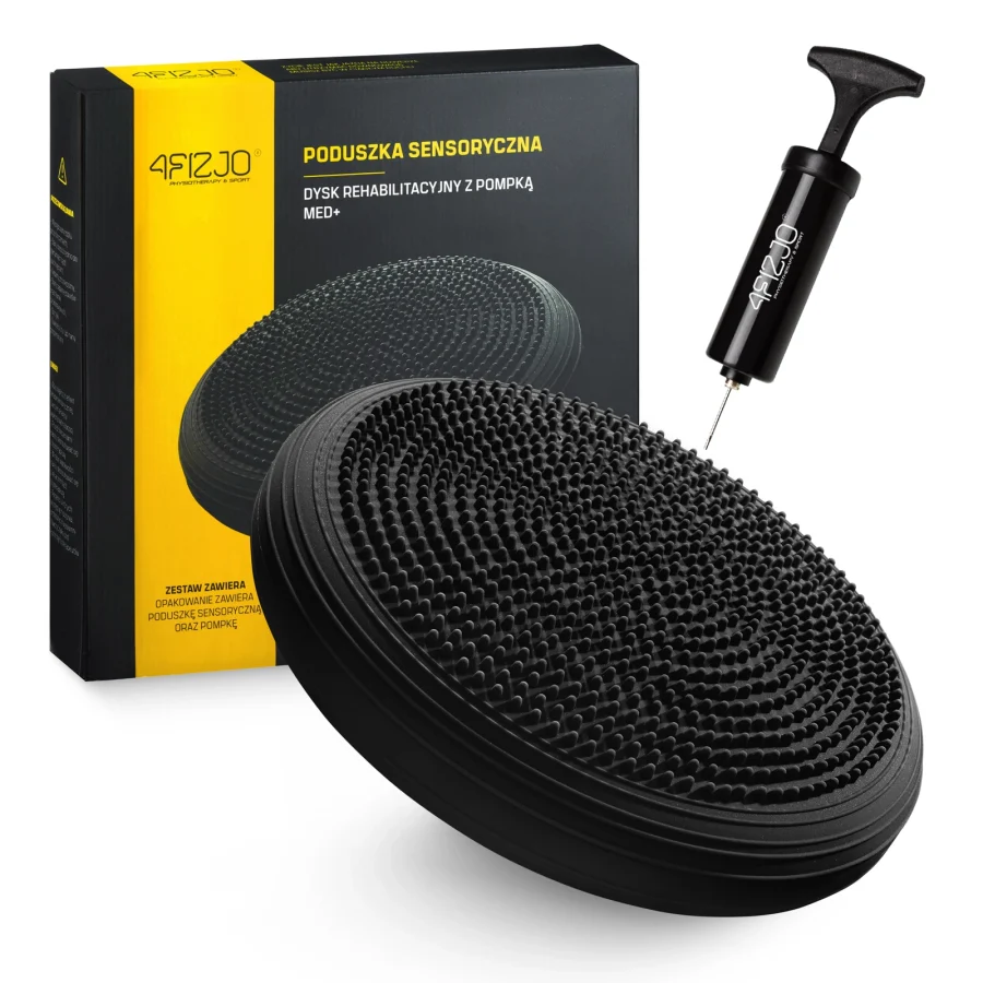 MED+ balansepute 33 cm – svart – bilde 1 av 7