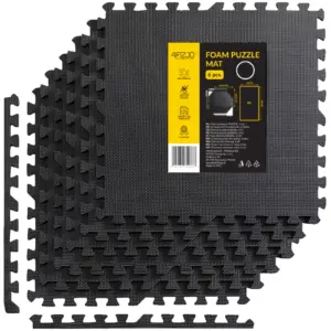 Puzzle Skum Beskyttelsesmatte For Gulv 60 X 60 Cm 6 Stk.